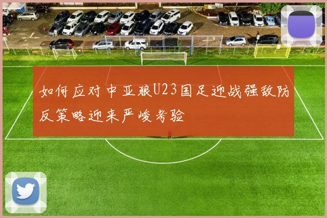 如何应对中亚狼U23国足迎战强敌防反策略迎来严峻考验
